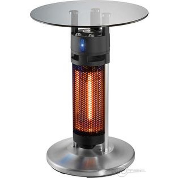 Unold 86745 Floor 1200W Black,Transparent Infrared electric space heater