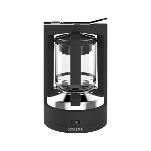 Krups T 8.2 Drip coffee maker 1L 12cups Black