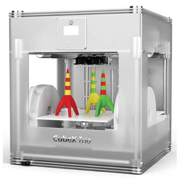 3D Systems CubeX Trio Plastic Jet Printing (PJP) Silver 3D printer