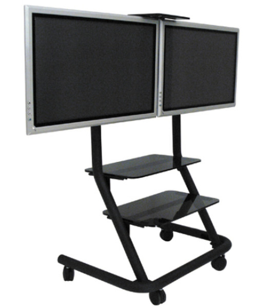 Chief PPD2000B Flat panel Multimedia cart Black multimedia cart/stand