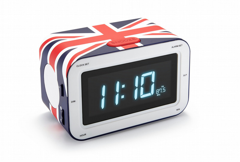 Bigben Interactive Alarm Clock Radio “United Kingdom”