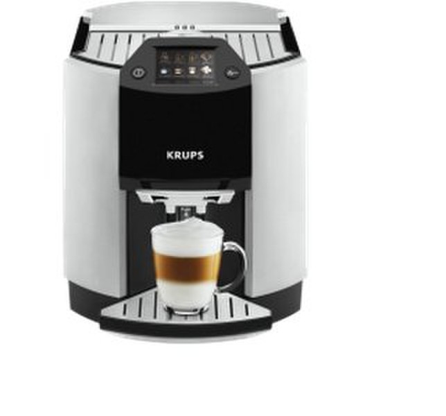 Krups EA 9010 Espressomaschine 1.7l 12Tassen Schwarz, Weiß Kaffeemaschine