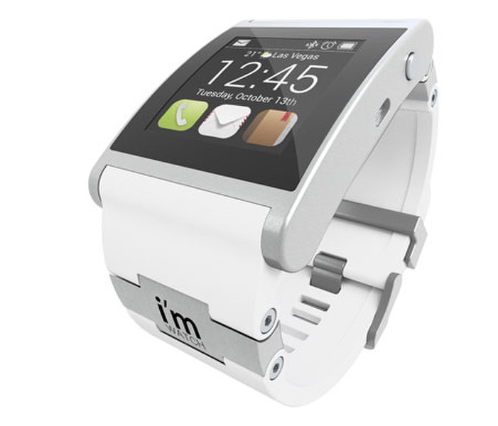 i'm Color 1.54Zoll TFT Silber, Weiß Smartwatch