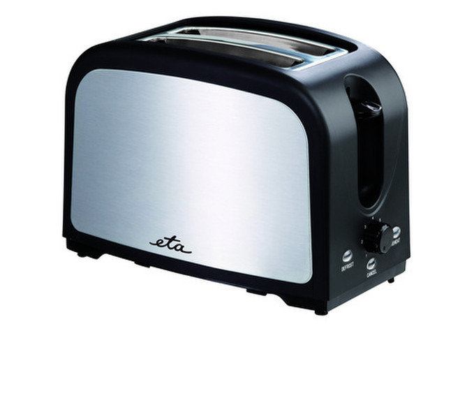 Eta 215790000 2slice(s) 700W Schwarz, Silber Toaster