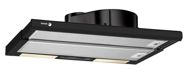 Fagor 4CC-130EN Built-under 330m³/h Black cooker hood