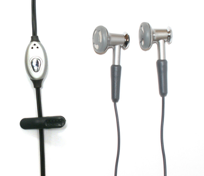 Ksix B2320ML03R Binaural im Ohr Schwarz, Grau Mobiles Headset