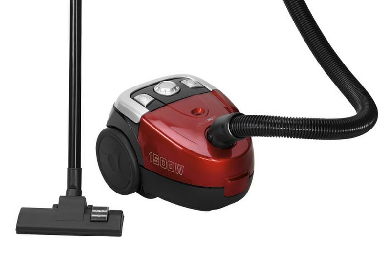 Clatronic BS 1287 Cylinder vacuum 1500W Black,Red