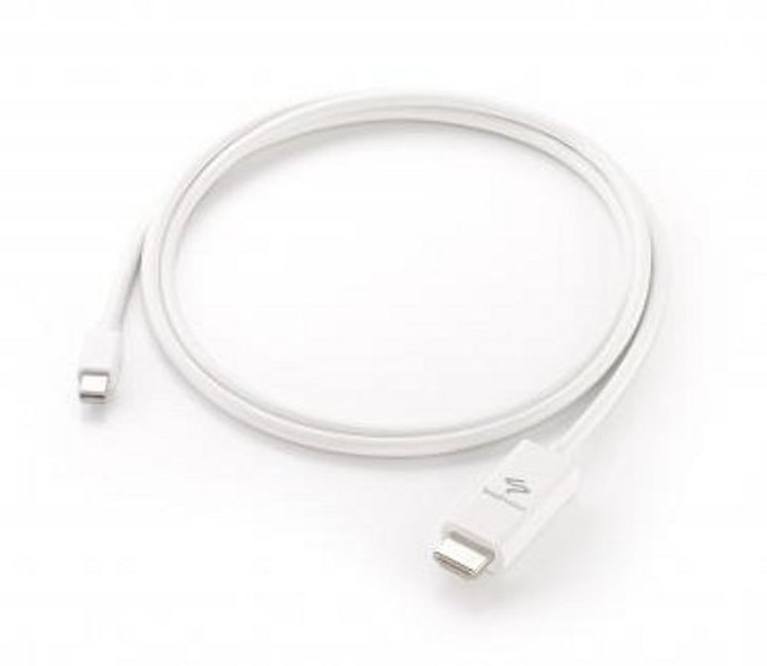 SendStation 1.8m Mini DisplayPort/HDMI 1.8m Mini DisplayPort HDMI Weiß Videokabel-Adapter