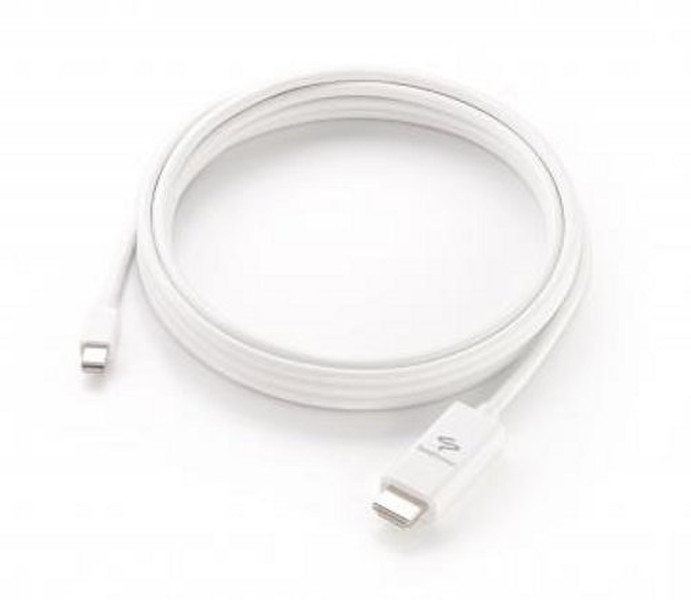 SendStation 3m Mini DisplayPort/HDMI 3м Mini DisplayPort HDMI Белый адаптер для видео кабеля