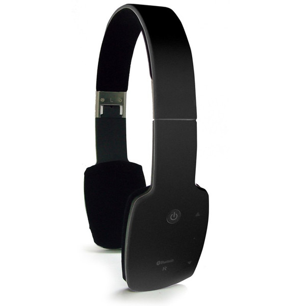 Leotec LEHPBT01 Binaural Head-band Black mobile headset