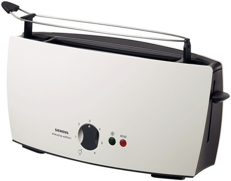 Siemens TT60101 1slice(s) 900W White toaster
