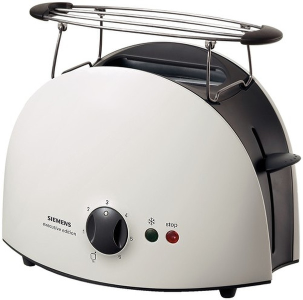 Siemens TT61101 2slice(s) 900W White toaster