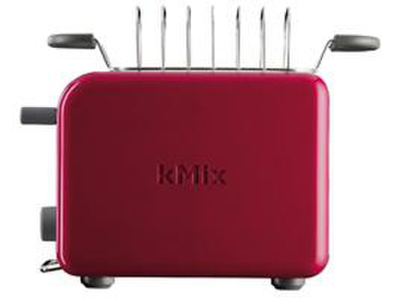 Kenwood TTM021A 2slice(s) 900W Red toaster