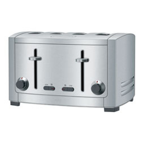 Electrolux EAT8100 4slice(s) 2400W Silver toaster