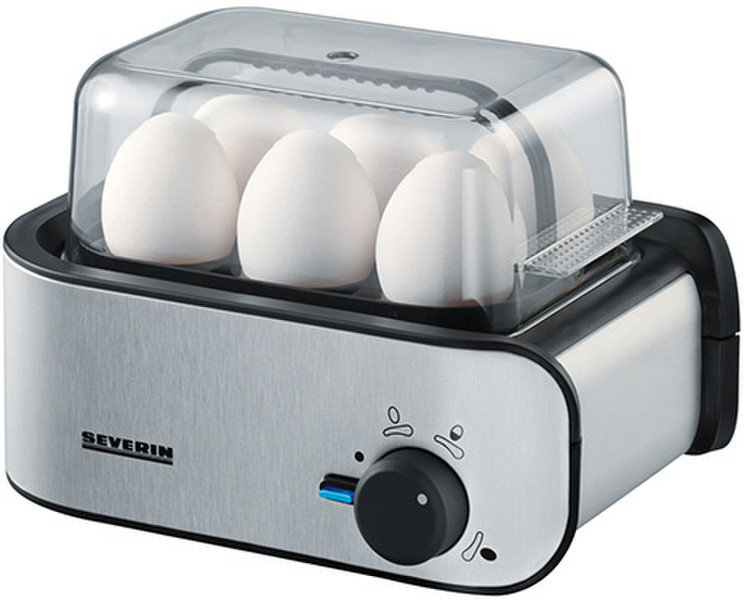 Severin EK 3136 6eggs 400W Black,Silver egg cooker