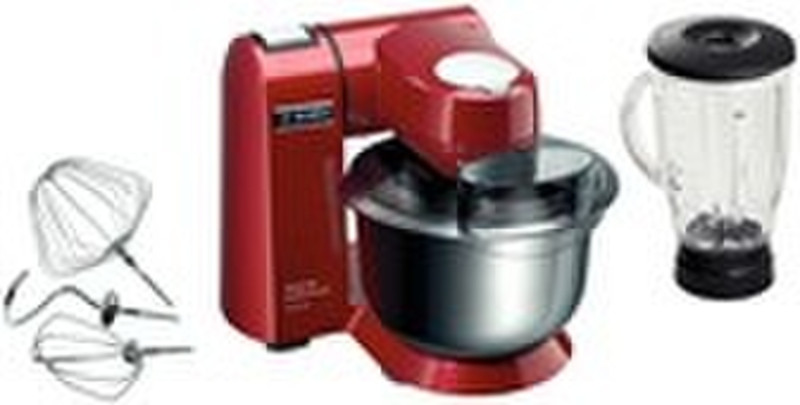 Bosch MUM86R1 1600W 1.25l Rot Küchenmaschine
