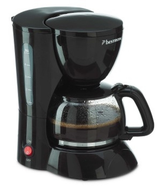 Bestron DCM502Z Drip coffee maker 6cups Black coffee maker