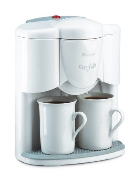 Bestron DCJ609A Espresso machine 2cups White coffee maker
