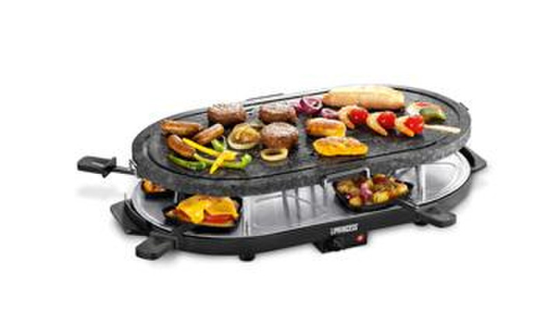 Princess Classic Stone & Raclette Set 1100W Raclettegrill