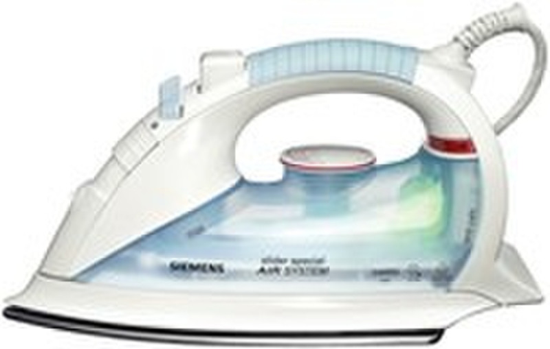 Siemens TB11309 Steam iron Stainless Steel soleplate Blue,White iron