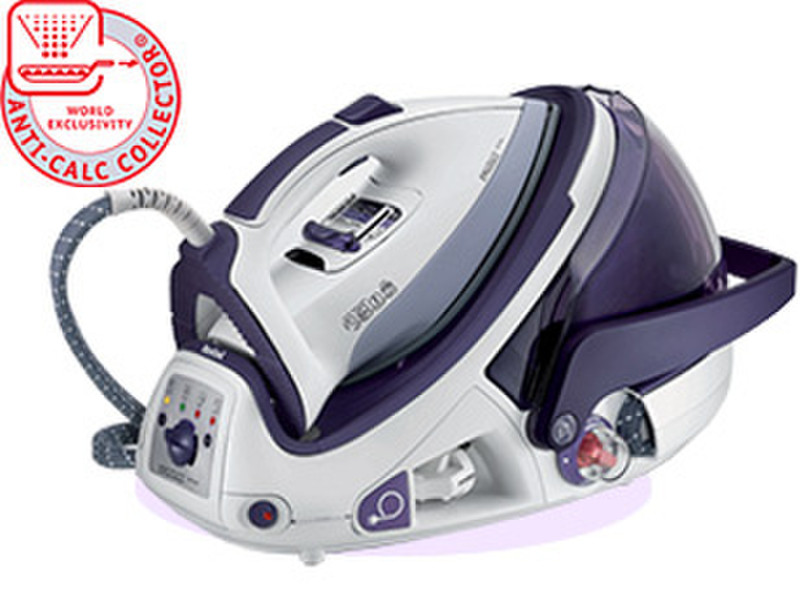 Tefal Protect - GV9360 Dry & Steam iron Blue,White