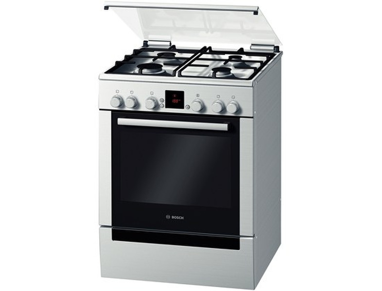 Bosch HGV745257N Freestanding Gas hob A Stainless steel cooker