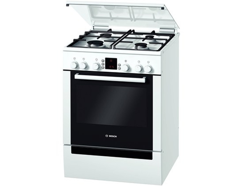 Bosch HGV745226N Freistehend Gas hob A Weiß Küchenherd