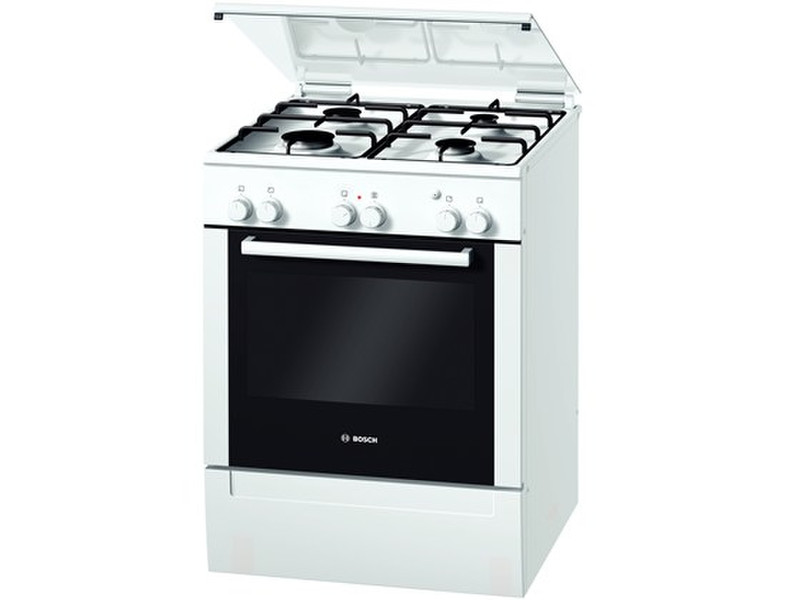 Bosch HGV423124N Freistehend Gas hob A Weiß Küchenherd