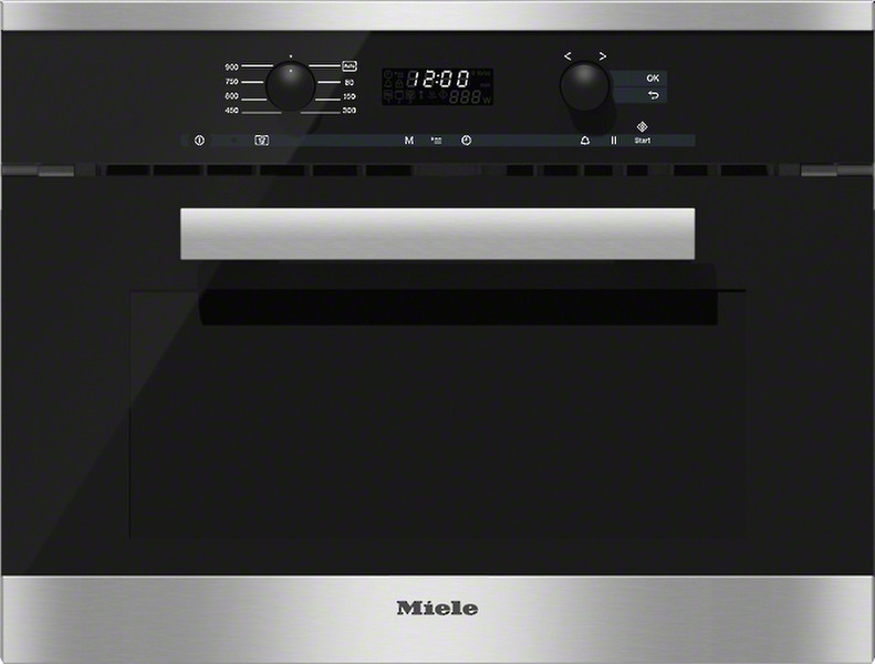 Miele M 6260 46L Unspecified Black,Stainless steel