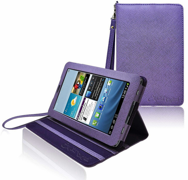 CrazyOnDigital f/ Samsung Galaxy Tab 2 7.0 7Zoll Blatt Violett