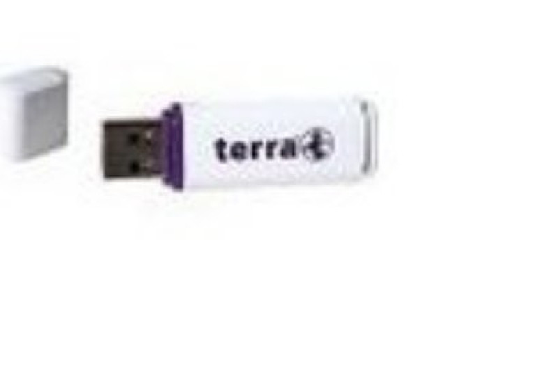 Wortmann AG USBee 2GB USB 2.0 Type-A White USB flash drive