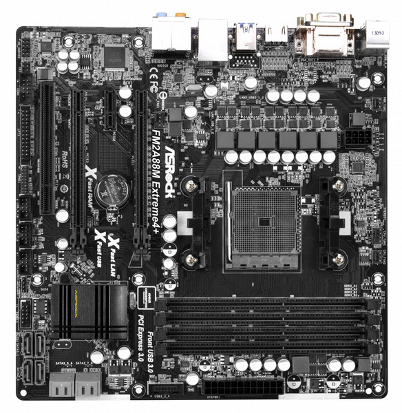 Asrock FM2A88M Extreme4+ AMD A88X Socket FM2+ Micro ATX