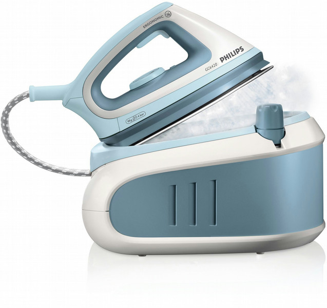 Philips 6400 series GC6420/03 Steam iron Blue,White iron