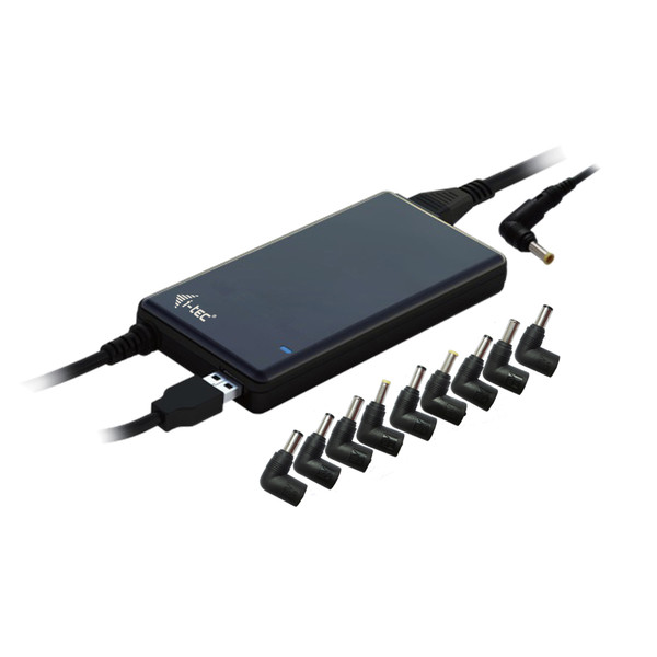 iTEC SLPA90W Для помещений 90Вт Черный адаптер питания / инвертор