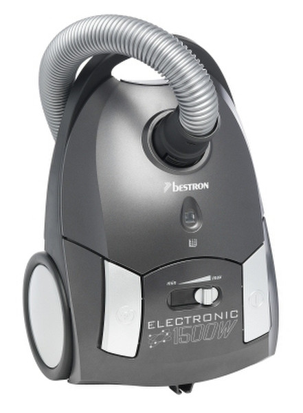 Bestron DYL1500E Cylinder vacuum cleaner 1L 1500W Silver vacuum
