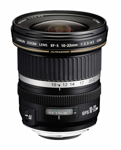 Canon EF-S 10-22mm f/3.5-4.5 USM + RC-6 Landscape DVD Kit SLR Wide zoom lens Черный