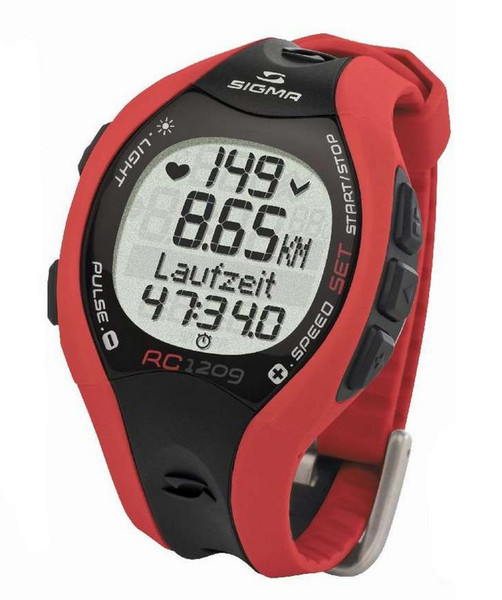 Sigma RC 1209 Red sport watch