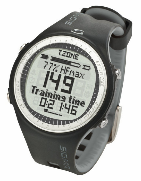 Sigma PC 25.10 Black,Grey sport watch