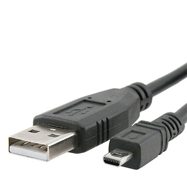eForCity UC-E6 USB Cable 1.5м Черный кабель для фотоаппаратов