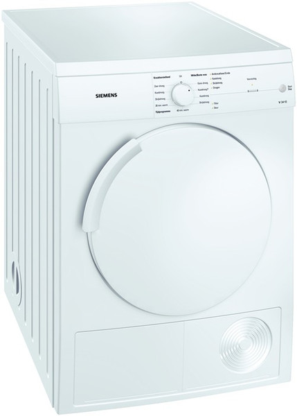 Siemens WT34V100NL freestanding Front-load 6kg C White tumble dryer