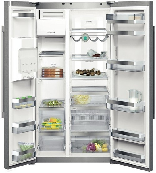 Siemens KA62DP90 freestanding 528L A+ Stainless steel side-by-side refrigerator