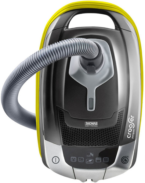 Thomas crooSer parquet Cylinder vacuum cleaner 3.5L 1200W E Grey,Yellow