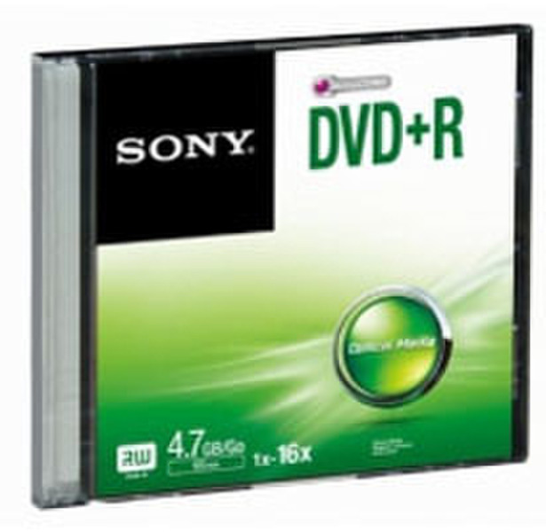 Sony DPR47SS 4.7ГБ DVD+R 1шт чистый DVD