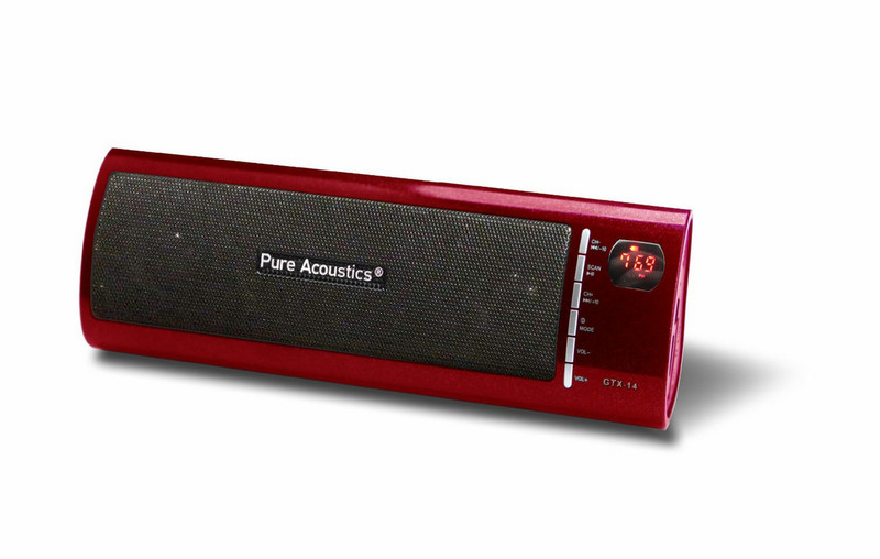 Pure Acoustics GTX-14 Stereo 6W Red