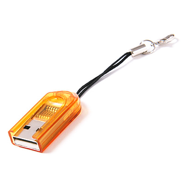 HDE Mini SD USB 2.0 Оранжевый устройство для чтения карт флэш-памяти