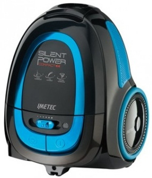 Imetec G7801 Zylinder-Vakuum 1.5l 1000W Schwarz, Blau