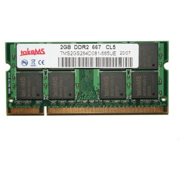 takeMS DDR2-667 2GB 2ГБ DDR2 667МГц модуль памяти