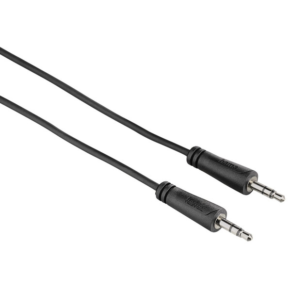 Hama 7122309 3m 3.5mm 3.5mm Black audio cable