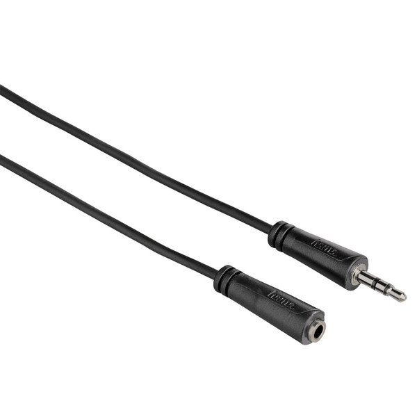 Hama 7122315 5m 3.5mm 3.5mm Schwarz Audio-Kabel