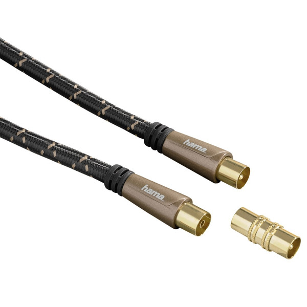 Hama 7122425 1.5м coax plug coax socket коаксиальный кабель